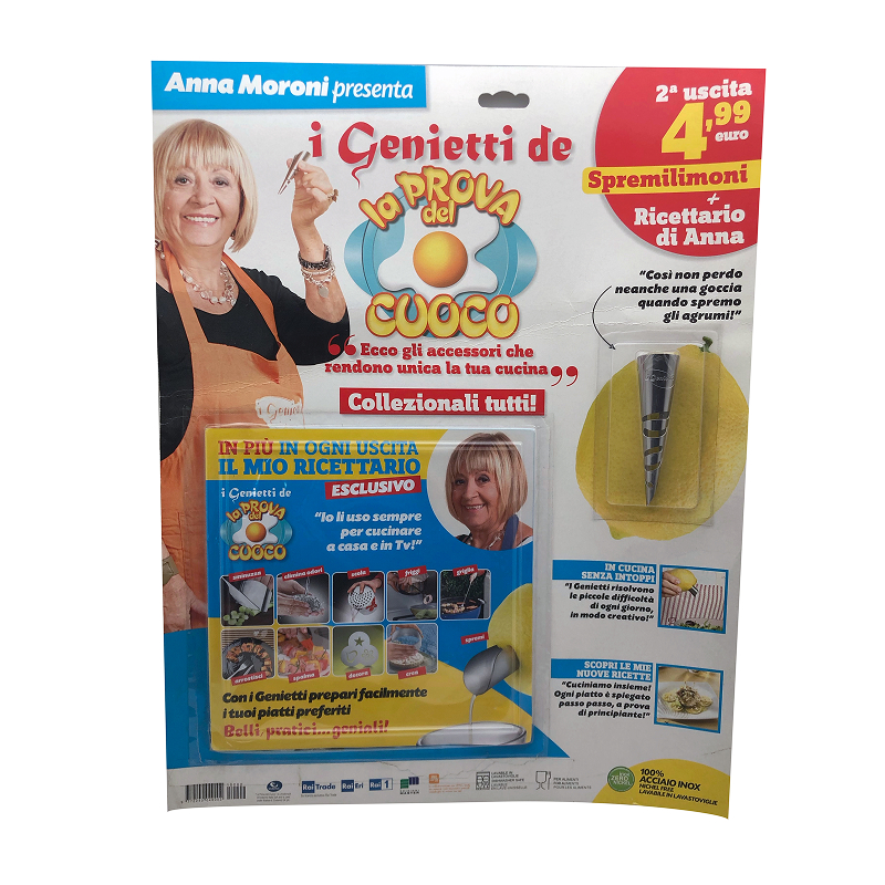 Genietti collaborazione La Prova del Cuoco